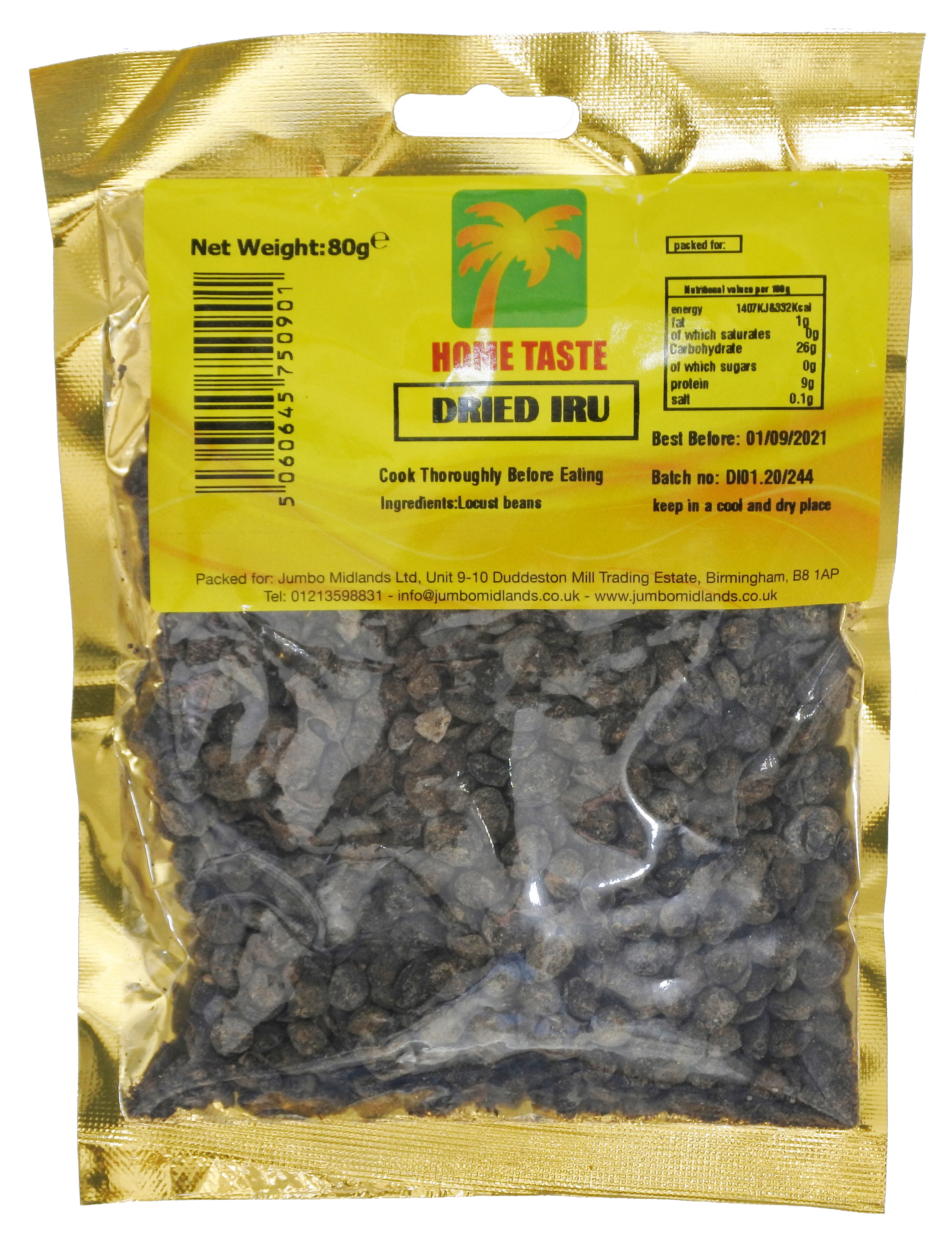HT DRIED IRU 10X80G