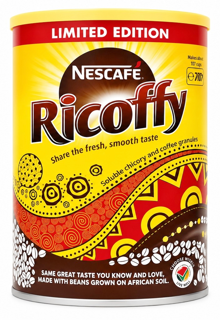 NESCAFE RICOFFY TINS (S.AFRICA) 4X750G