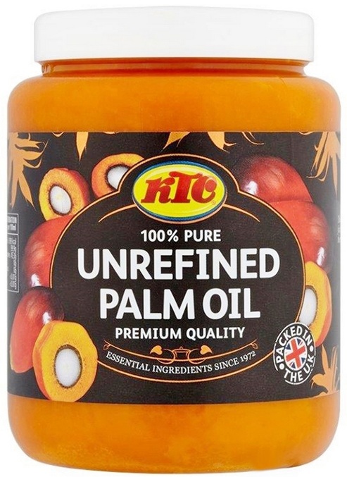 KTC UNREFINED PALM OIL 12X500ML