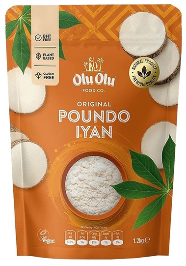 OLU OLU POUNDED YAM 10X1.2KG