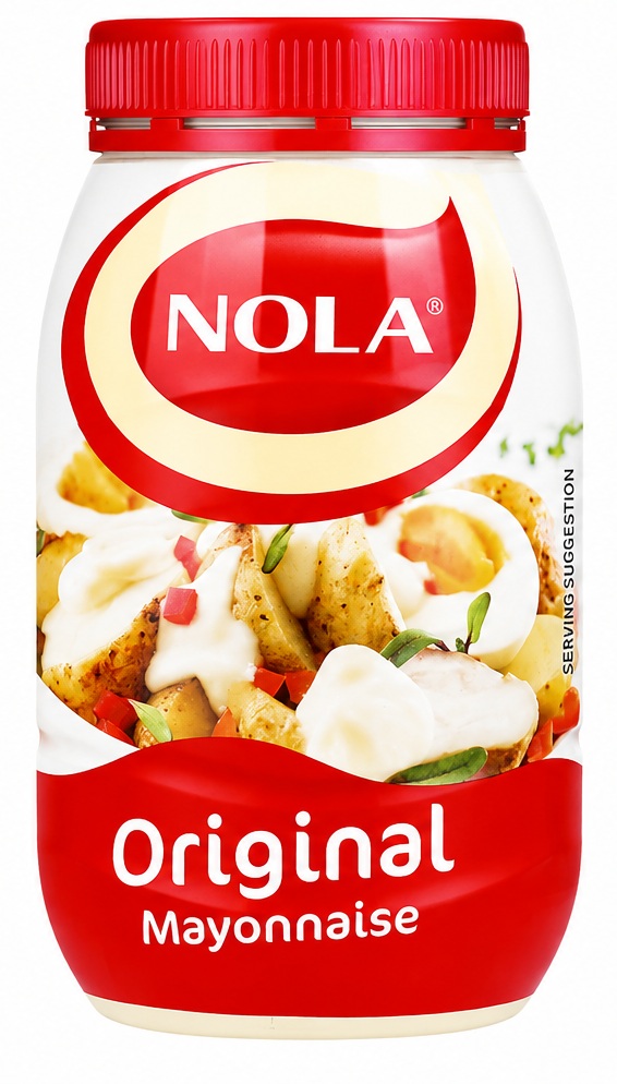 NOLA ORIGINAL MAYONNAISE (S.AFRICAN) 6X750G