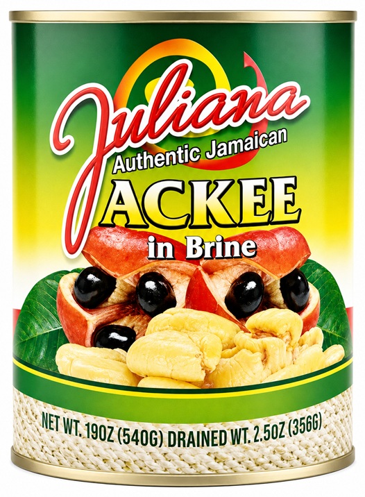 JULIANA ACKEE TINS 6X540G