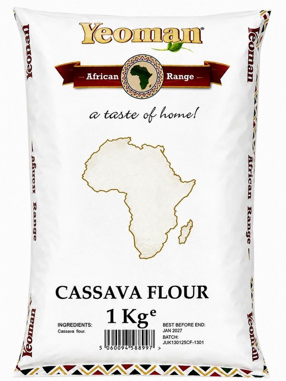 YEOMAN CASSAVA FLOUR 12X1KG