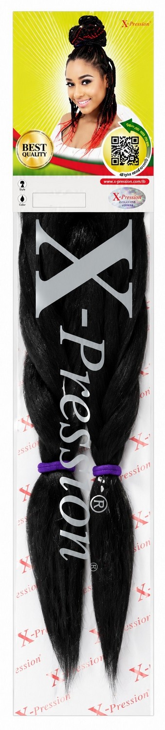 X-PRESSION LAGOS BRAID NO.1B (PACK OF 5)