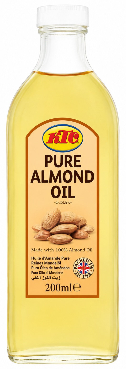 KTC ALMOND OIL 12X200ML