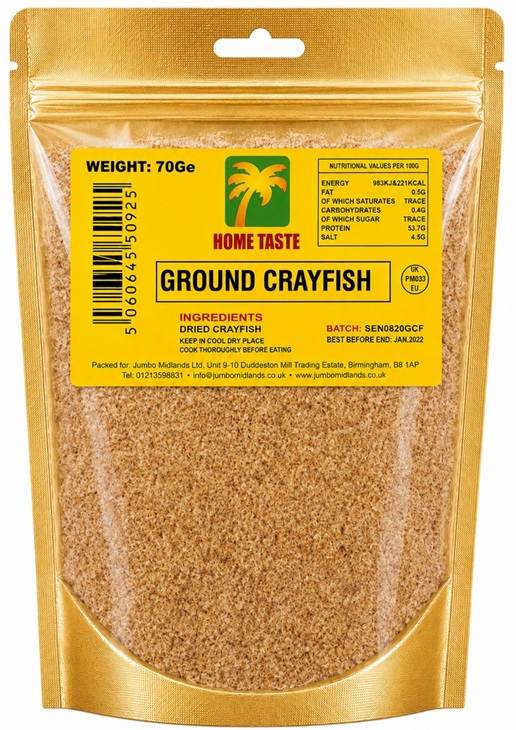 HT GROUND CRAYFISH 10X70G