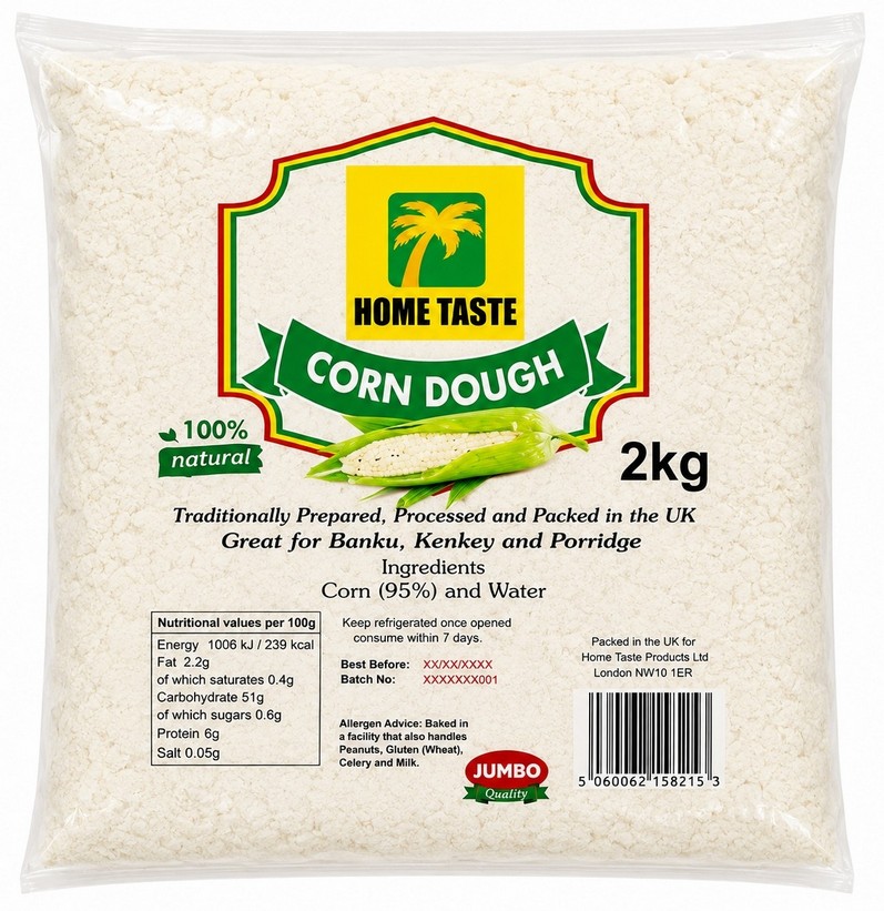 HT CORN DOUGH 6X2KG