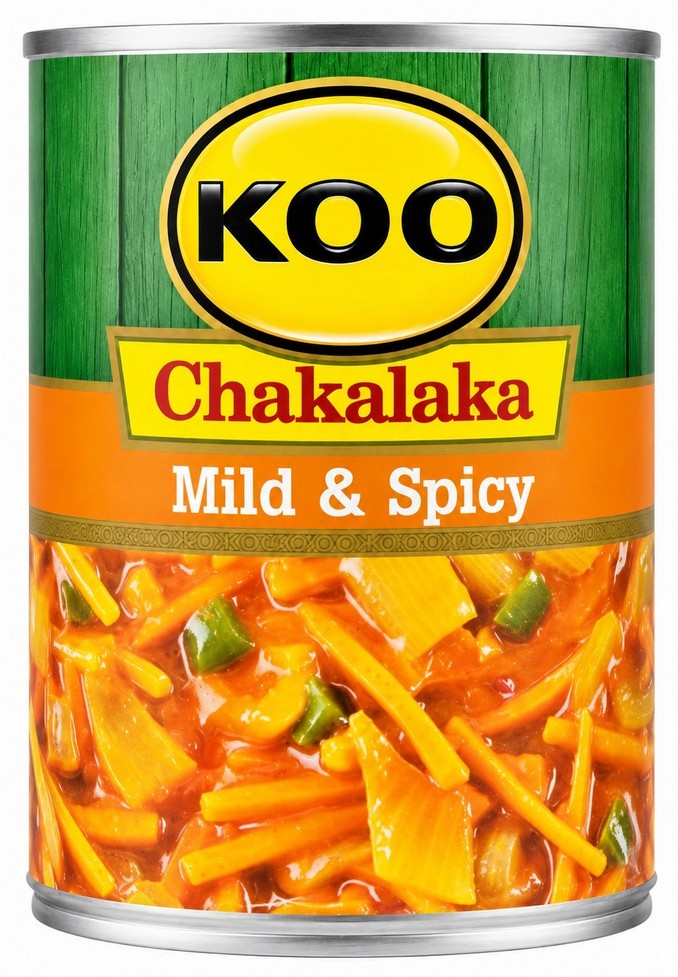 KOO CHAKALAKA MILD SPICY (S.AFRICA) 12X410G