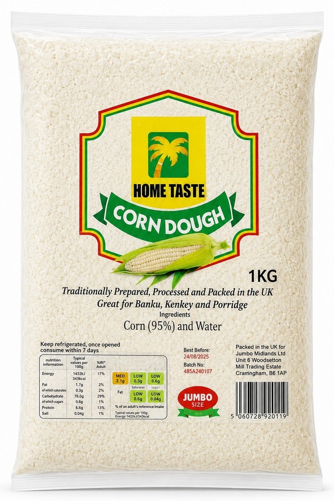 HT CORN DOUGH 12X1KG