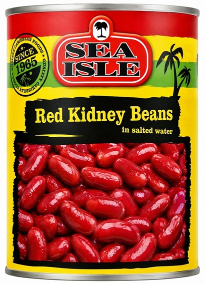 SEA ISLE RED KIDNEY BEANS 12X400G