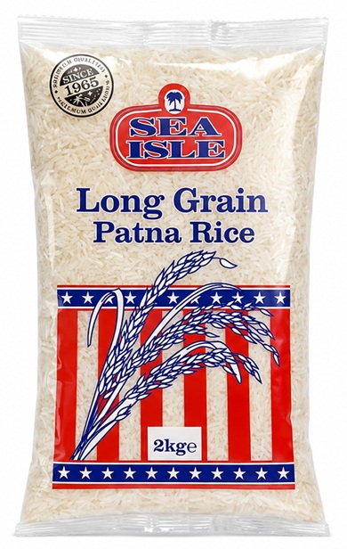 SEA ISLE LONG GRAIN RICE 6X2KG (SURYA)