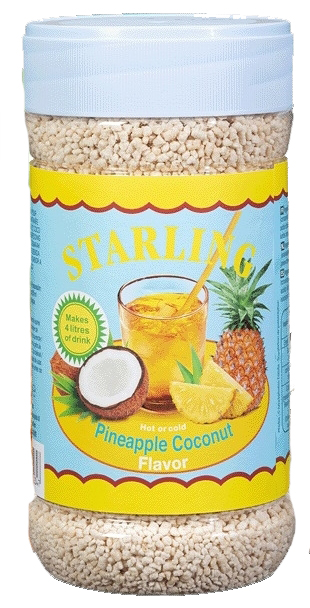 STARLING PINEAPPLE COCONUT FLAVOR 12X400G