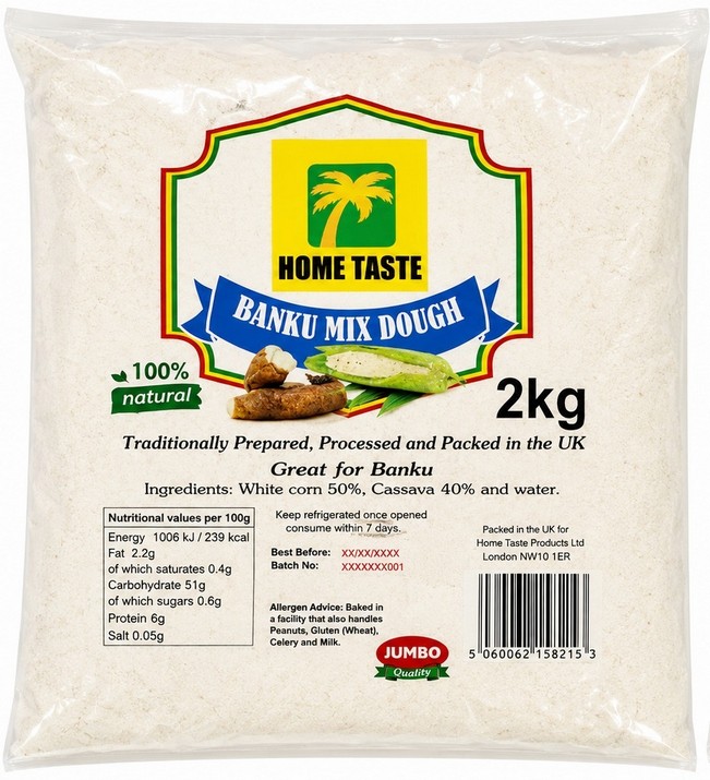 HT BANKU MIX DOUGH 6X2KG