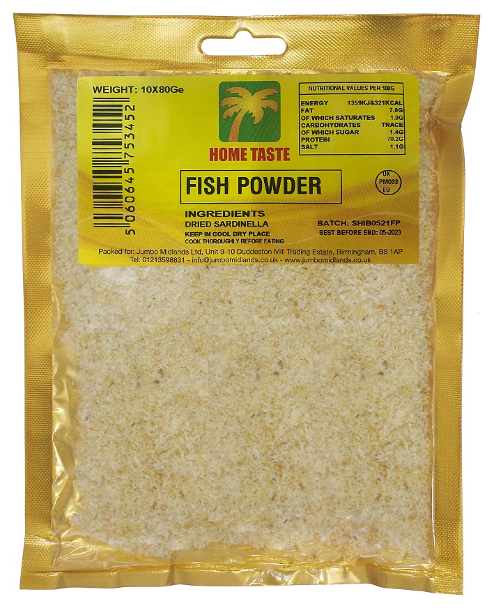HT FISH POWDER 10X80G