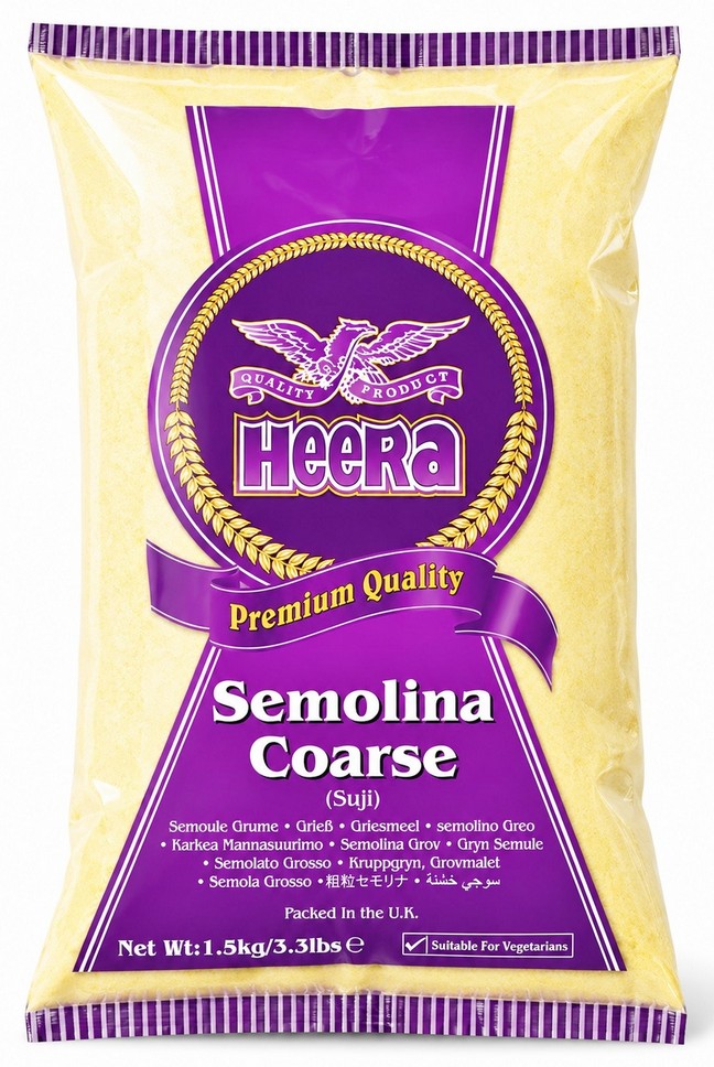 HEERA SEMOLINA COARSE 6X1.5KG