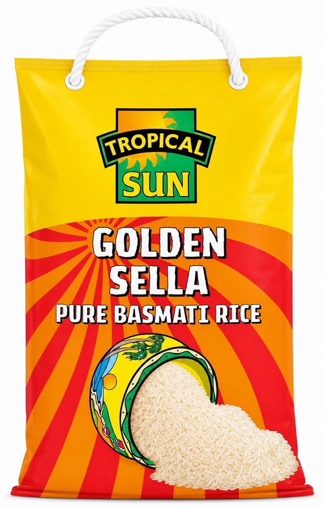TS GOLDEN SELLA BASMATI RICE 6X2KG