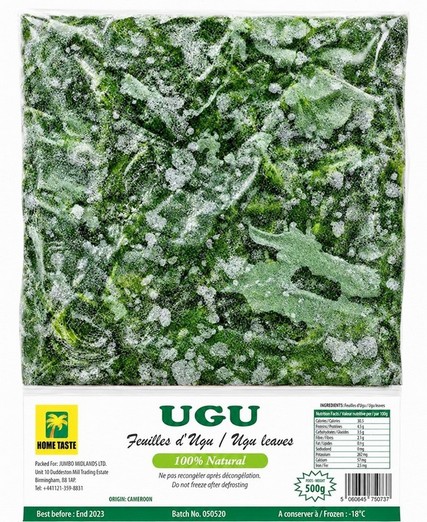 HT UGU LEAVES 3X10X500G (FROZEN)