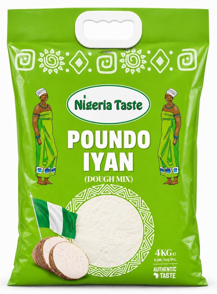 NT POUNDED YAM 4KG (GREEN BAG)