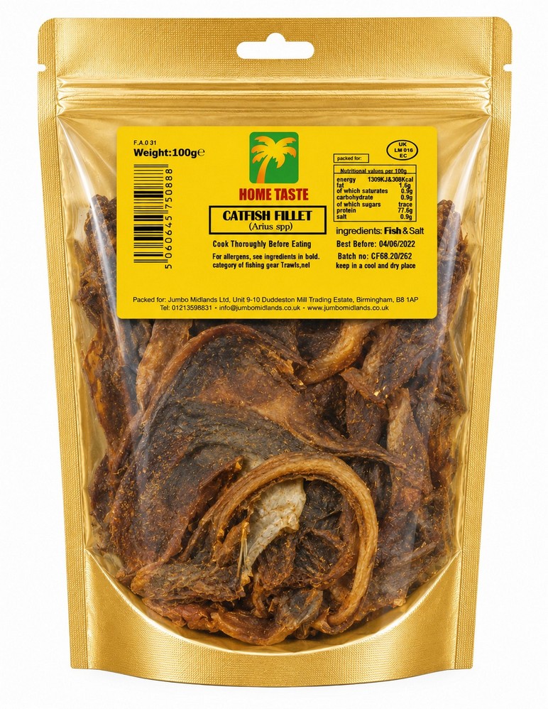 HT CATFISH FILLETS 10X100G