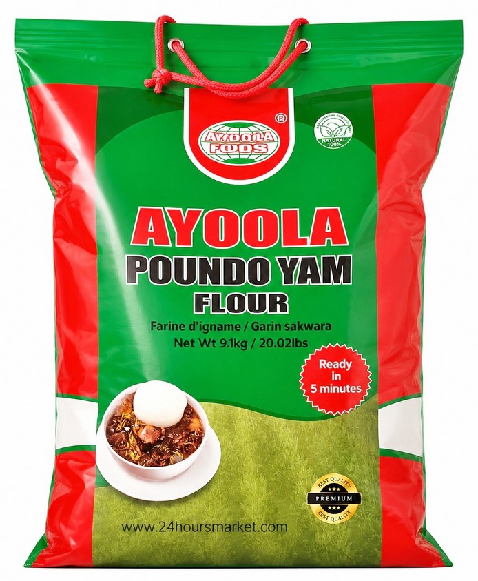 AYOOLA POUNDED YAM 2X9.1KG