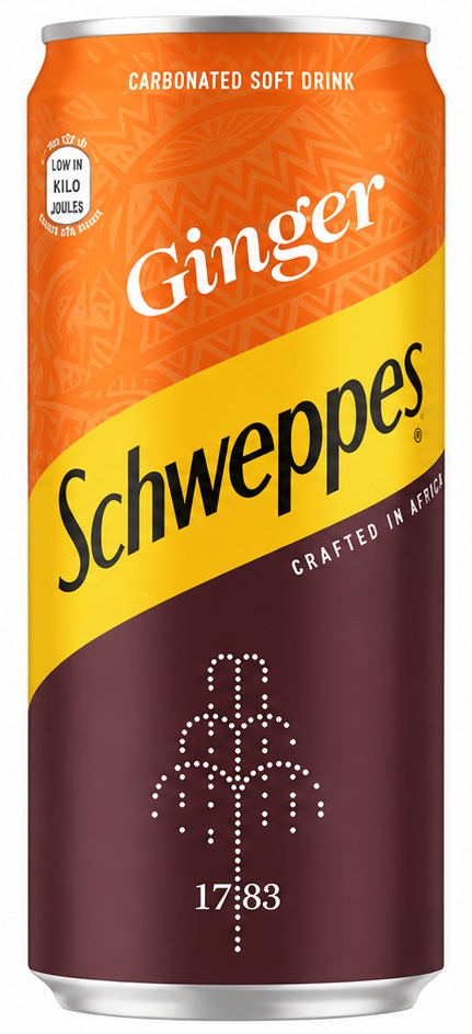 SCHWEPPES GINGER DRINK CAN 24X33CL