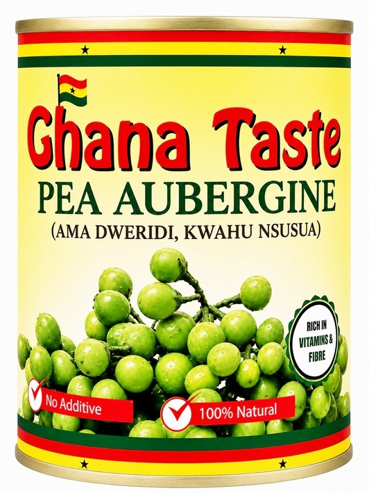 GHANA TASTE PEA AUBERGINE 12X800G