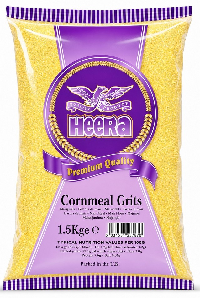 HEERA CORN MEAL GRITS 6X1.5KG