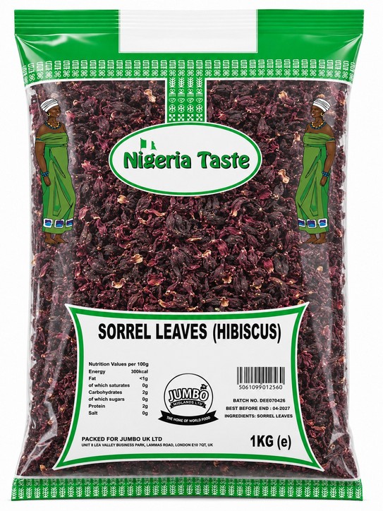 NT SORREL LEAVES (HIBISCUS) 4X1KG