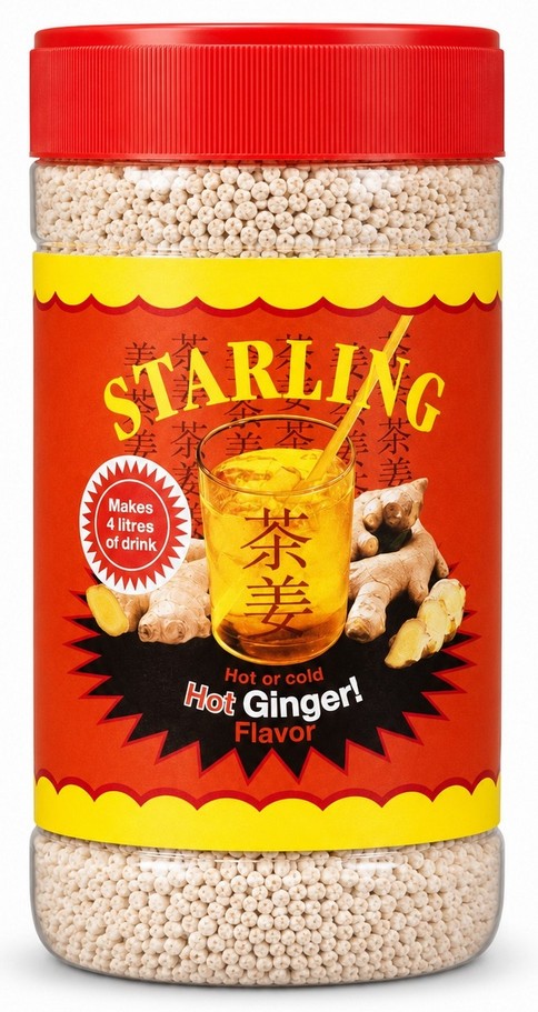 STARLING HOT GINGER FLAVOUR 12X400G