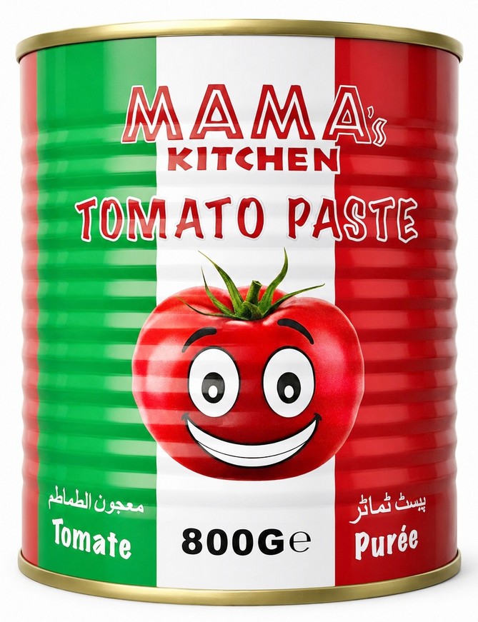 MAMA'S KITCHEN TOMATO PASTE 12X800G