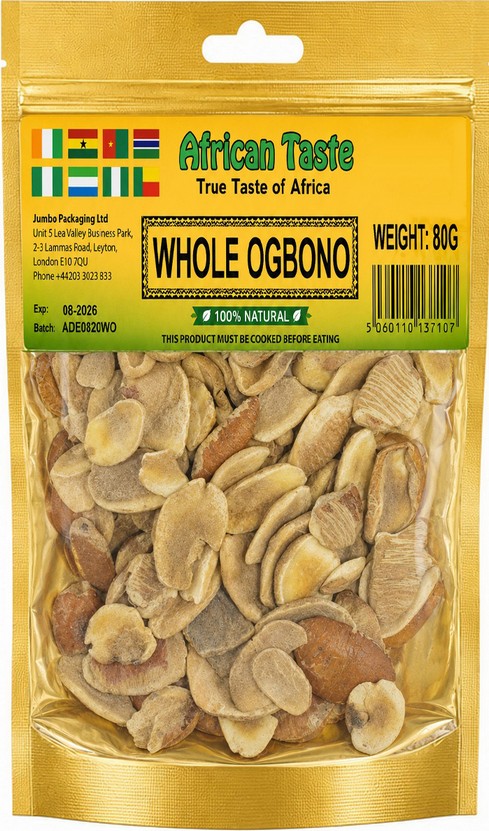 AFRICAN TASTE WHOLE OGBONO 10X80G