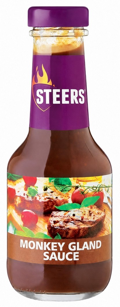 STEERS MONKEY GLAND SAUCE (S.AFRICA) 6X375ML