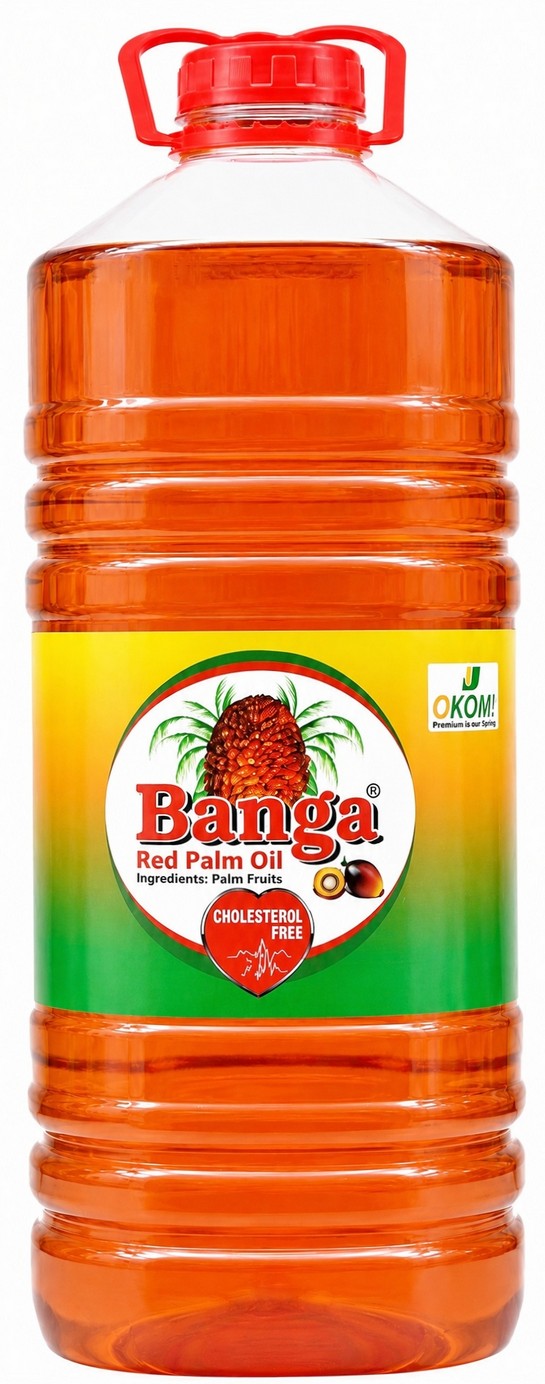 BANGA RED PALM OIL OKOMU 6X4L