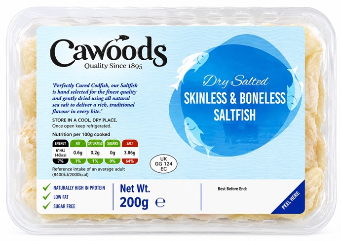 CAWOODS SALTFISH 16X100G