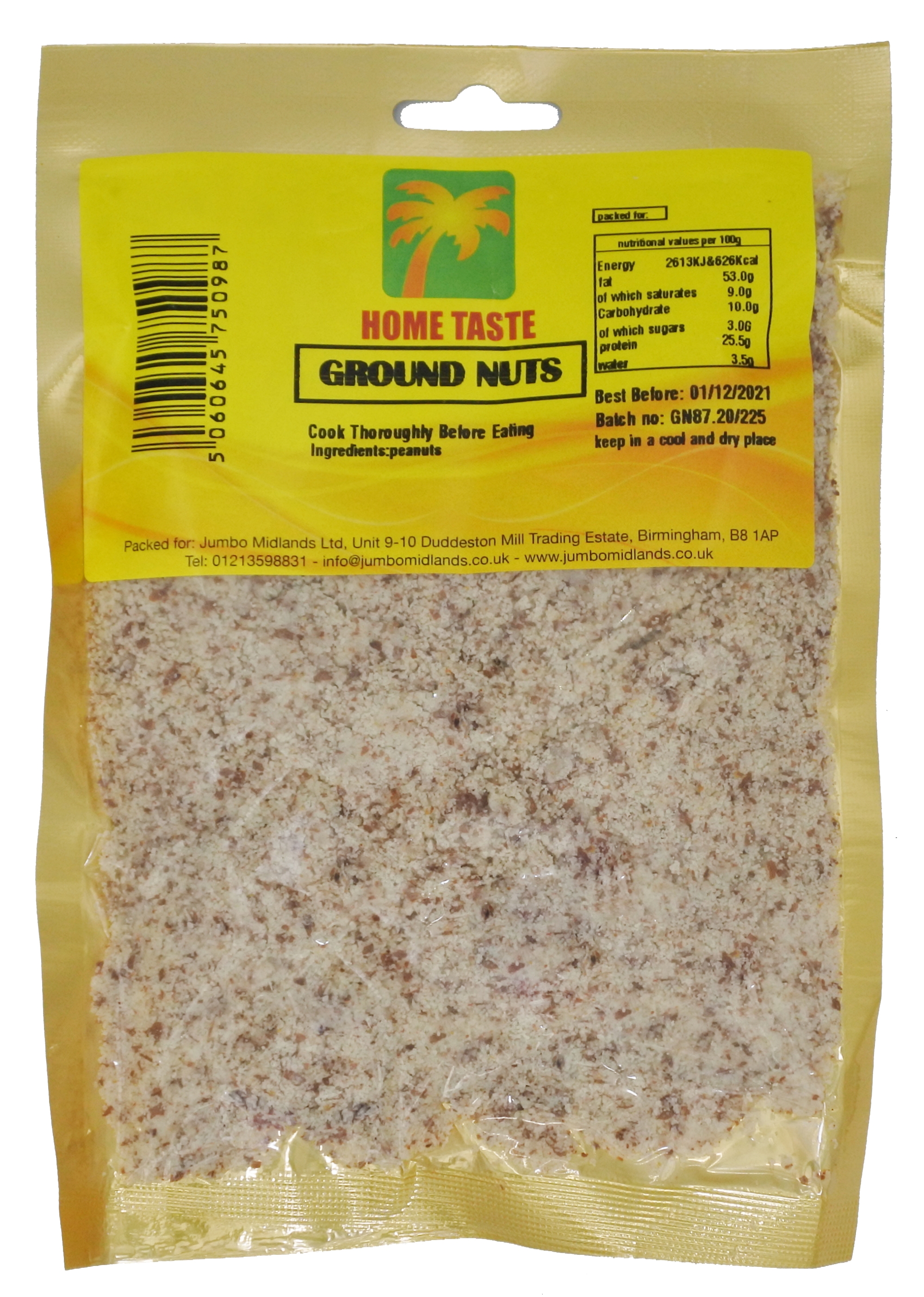 HT GROUND NUTS 10X200G
