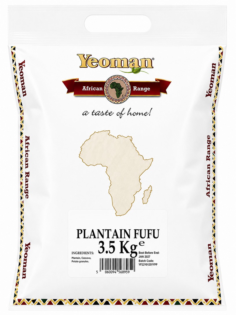 YEOMAN PLANTAIN FUFU 5X3.5KG PM 12.99