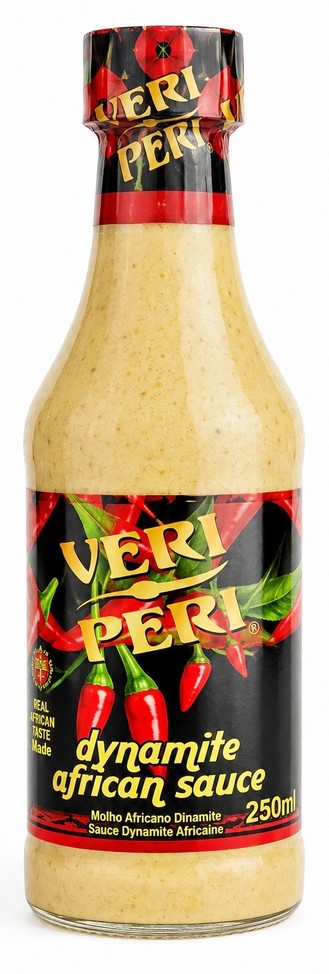 VERI-PERI DYNAMITE AFRICAN SAUCE (S.AFRICA) 6X250ML
