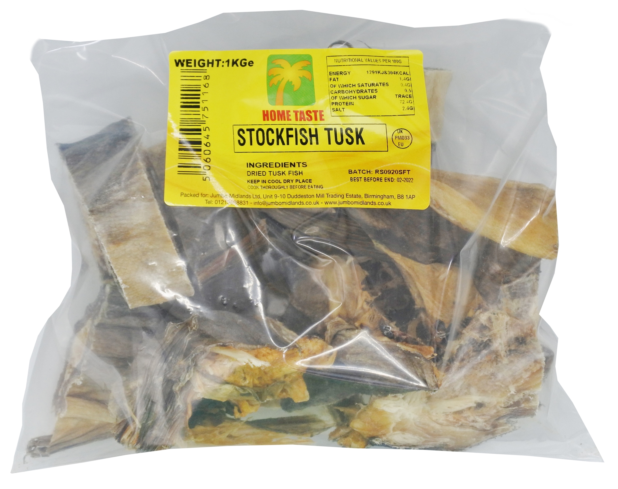 HT STOCKFISH TUSK 5X1KG