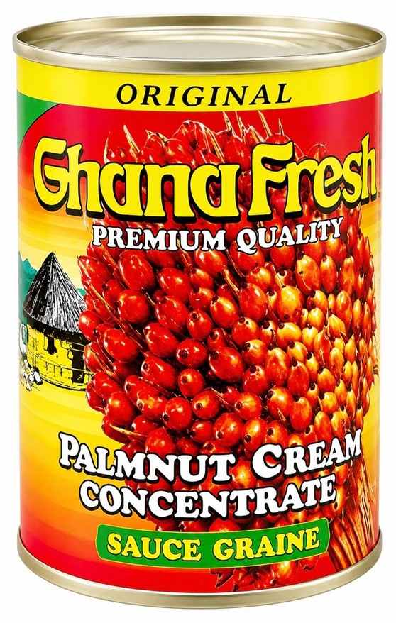 GHANA FRESH PALM NUT CREAM 12X400G