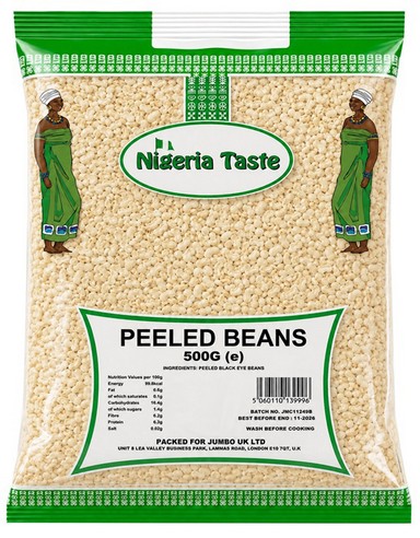 NT PEELED BEANS 20X500G