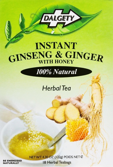 DALGETY INSTANT GINSENG & GINGER TEA 6X122G