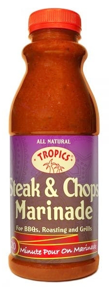 TROPICS STEAK CHOPS MARINADE 6X500ML