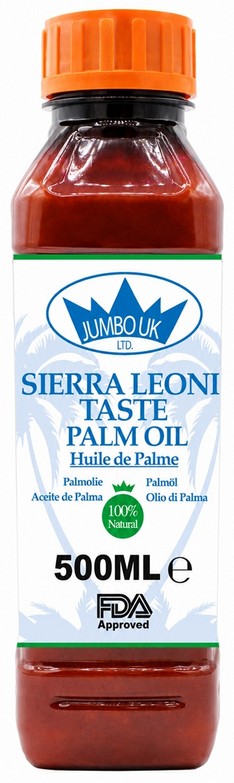 SIERRA LEONE PALM OIL 24X500ML