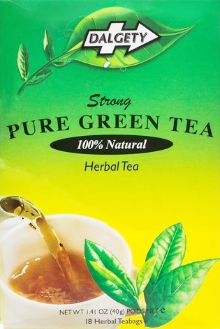 DALGETY PURE GREEN TEA 6X40G