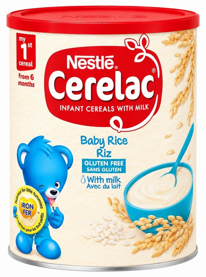NES CER BABY RICE 6X400G