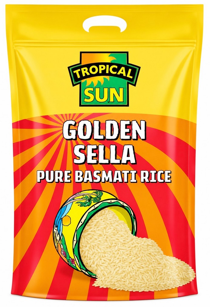 TS GOLDEN SELLA BASMATI RICE 20KG