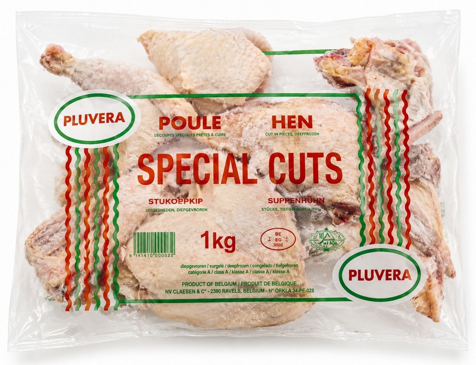 PLUVERA CHICKEN SPECIAL CUT 10X1KG (FROZEN)