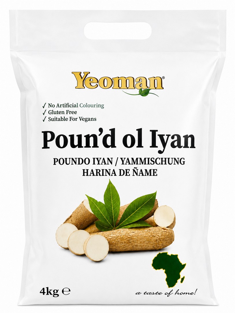 YEOMAN POUNDED YAM 5X4KG PM 13.99