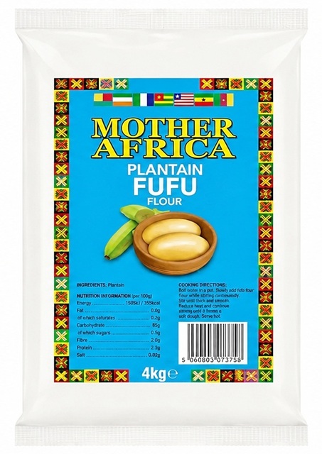 MOTHER AFRICA PLANTAIN FUFU 4KG (SURYA)