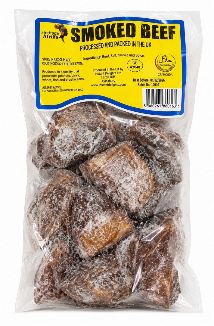 HERITAGE AFRIKA SMOKED BEEF 10X500G